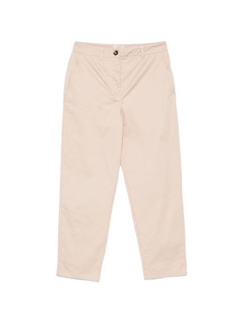 Pantalone donna Emme Marella slim in raso stretch beige EMME Marella | VOLPINO002